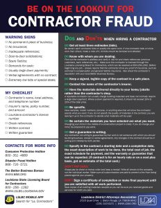 Contractor Fraud Tips